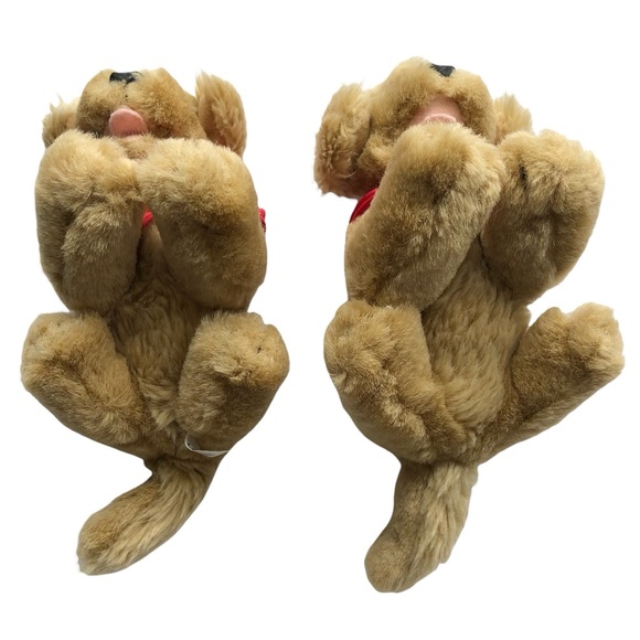 Build a Bear Lil' Bearemy's Kennel Pals 2 Mini Plush Golden Retriever Puppy BAB - Picture 3 of 16